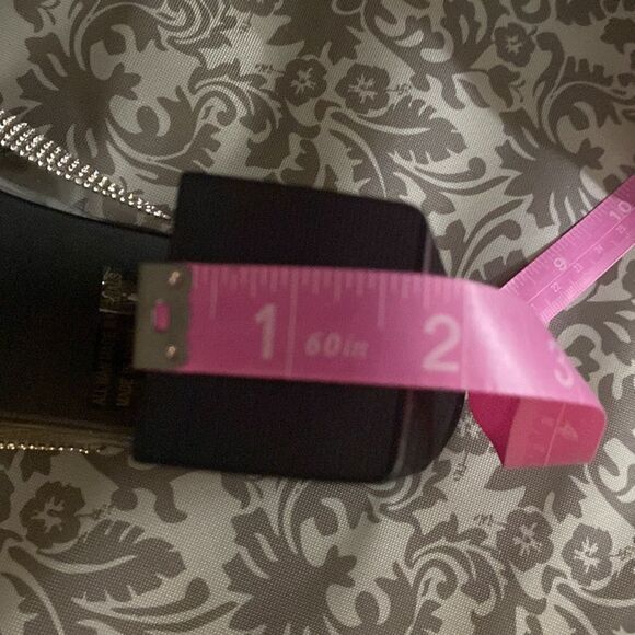 Black Suede Rhinestone Heels - Picture 9 of 10